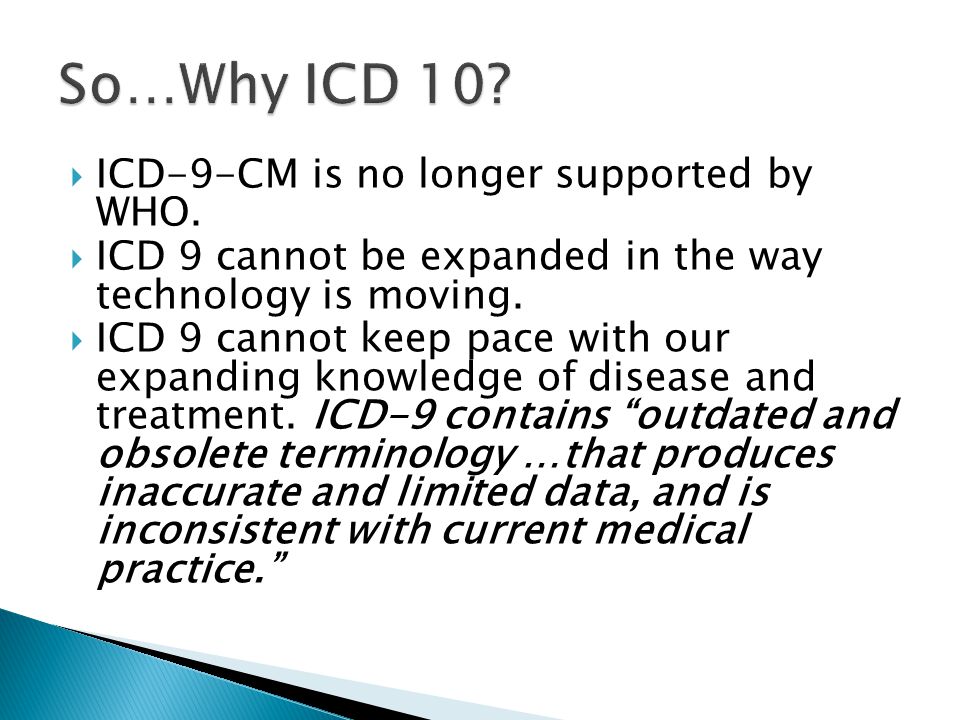 ICD Coding: Why ICD 10? Julia M. Pillsbury, DO, FAAP, FACOP - ppt 